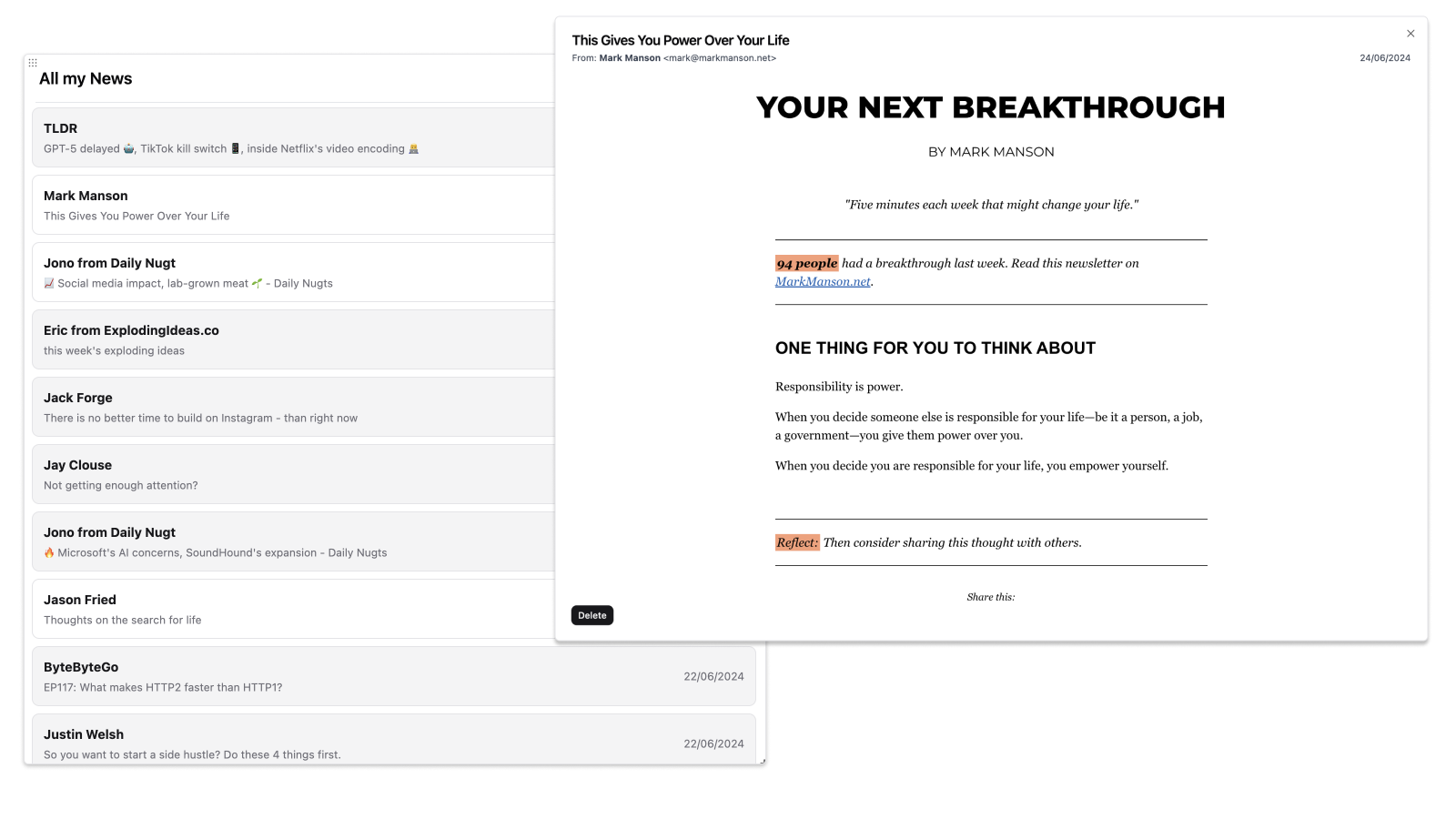 Enjoy a New Experience of Reading Newsletters